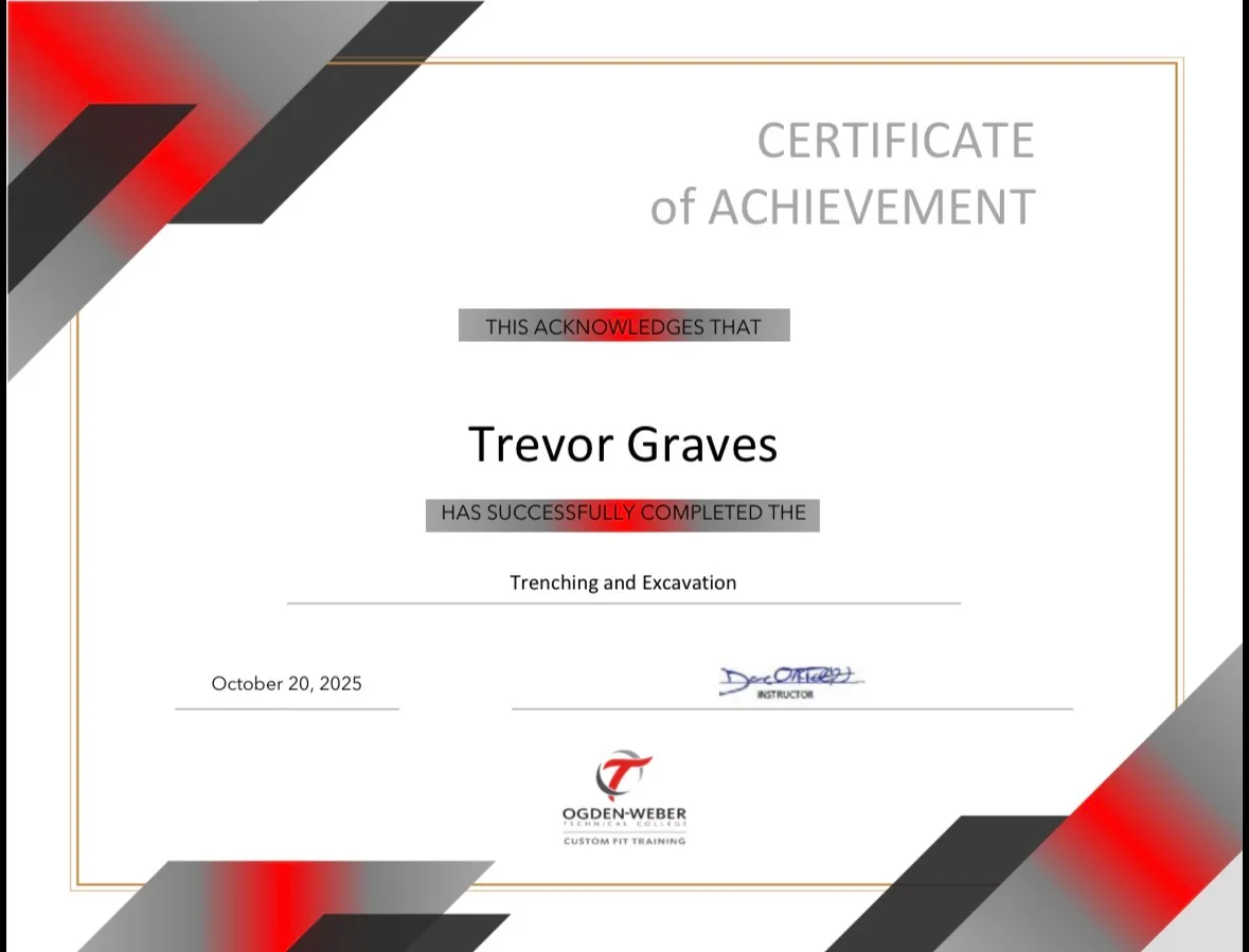 Trevor Graves safety certification